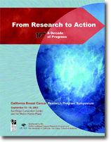 2003 Symposium Booklet cover